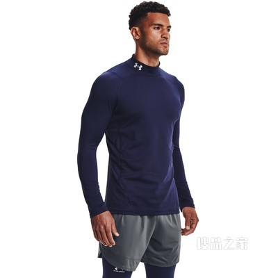 男士ColdGear® Armour Fitted高领运动衣
