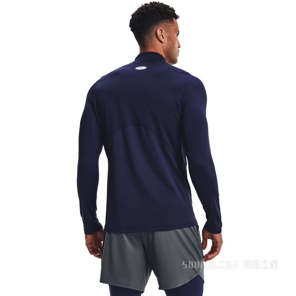 男士ColdGear® Armour Fitted高领运动衣
