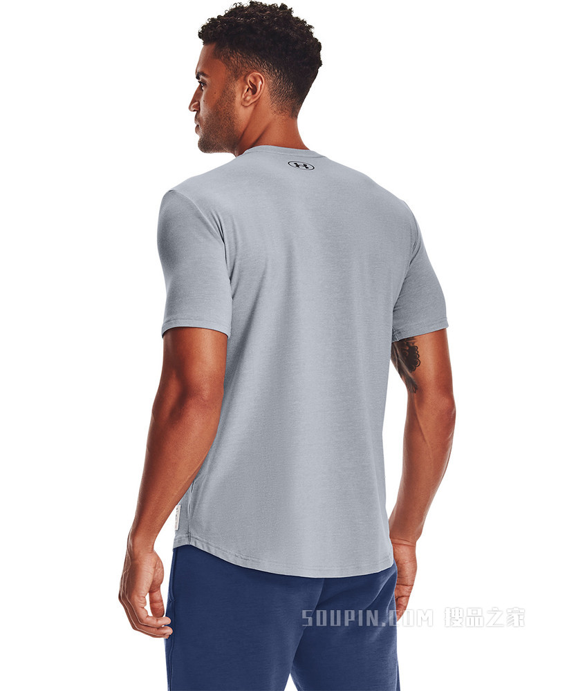 男士Project Rock强森BSR短袖T恤