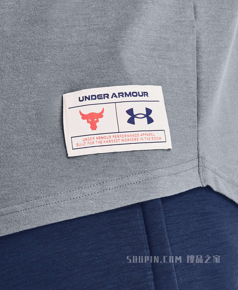 男士Project Rock强森BSR短袖T恤