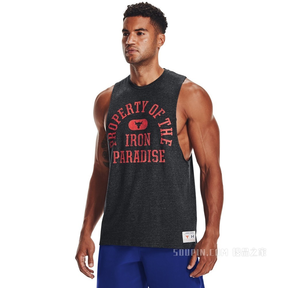 男士Project Rock强森Property Of背心