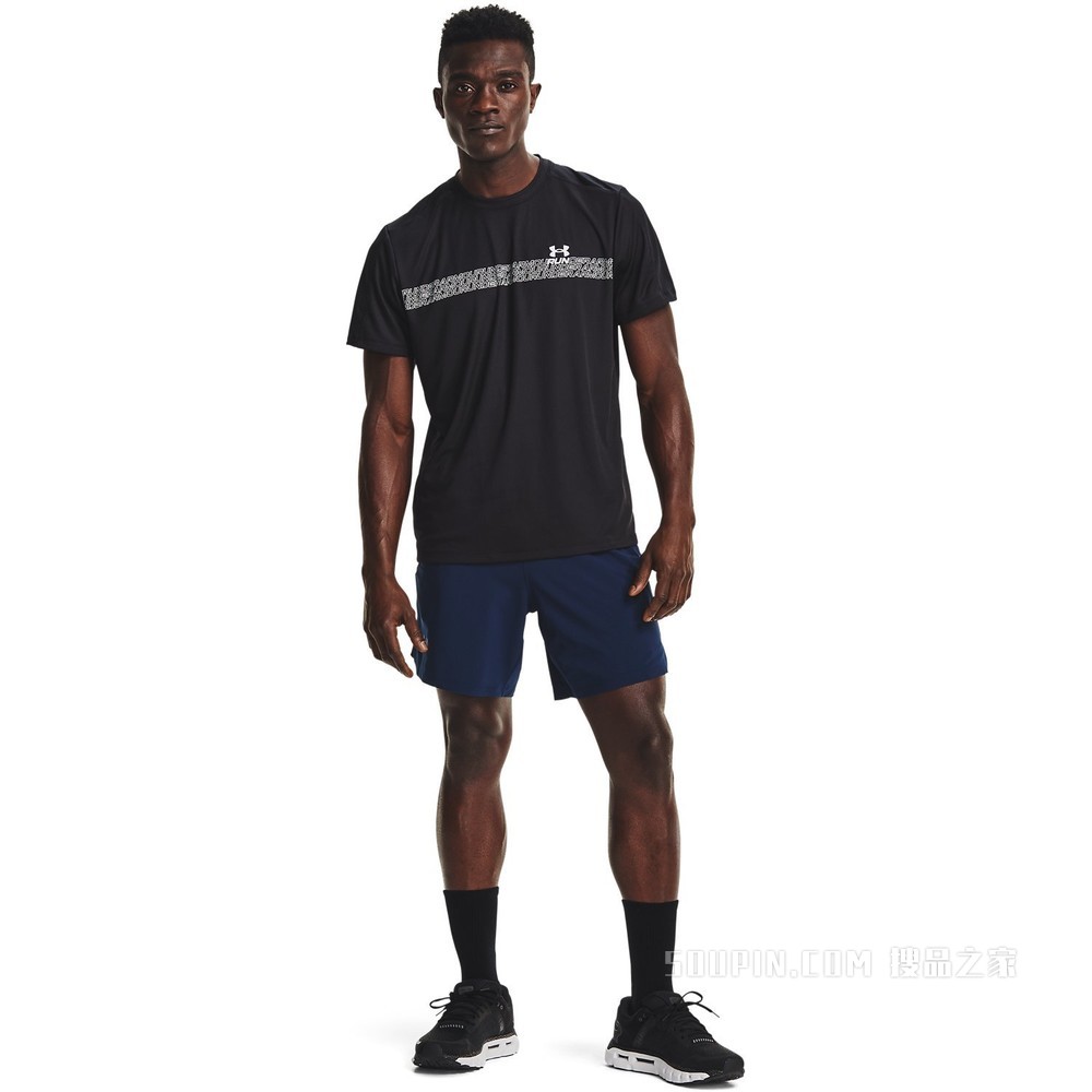男士UA Speed Stride Graphic短袖T恤