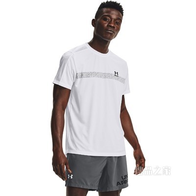 男士UA Speed Stride Graphic短袖T恤