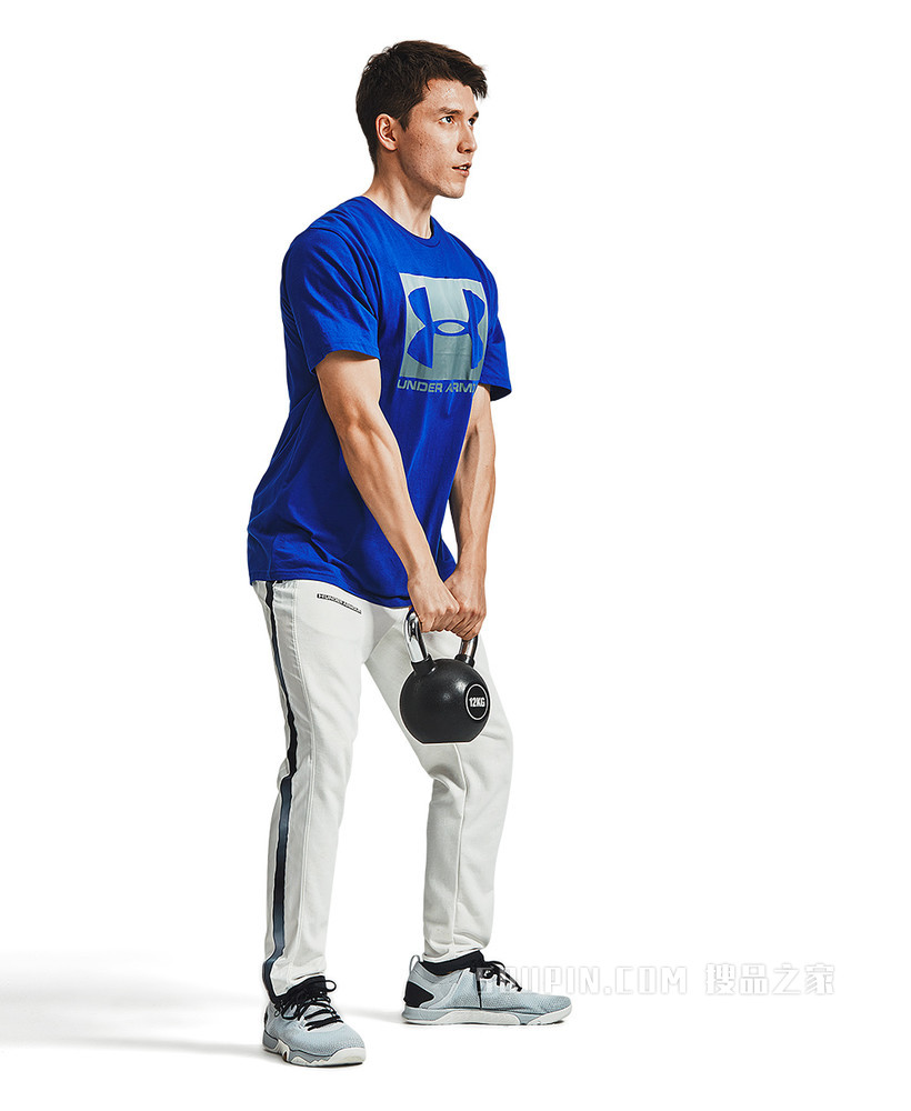 男士UA Boxed Sportstyle短袖T恤