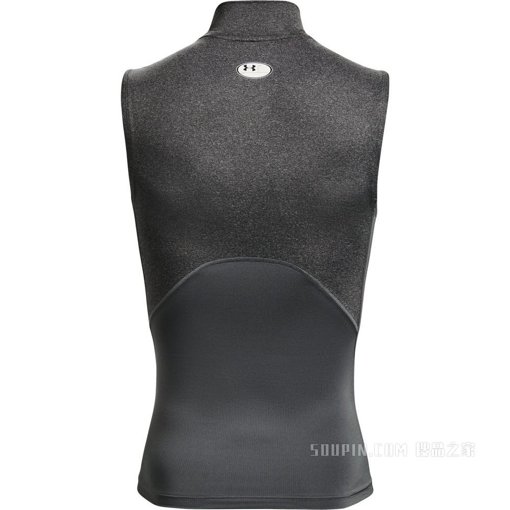 男士UA HeatGear® Armour高领无袖T恤