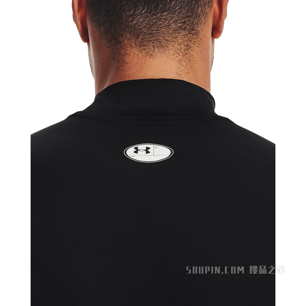 男士UA HeatGear® Armour高领无袖T恤