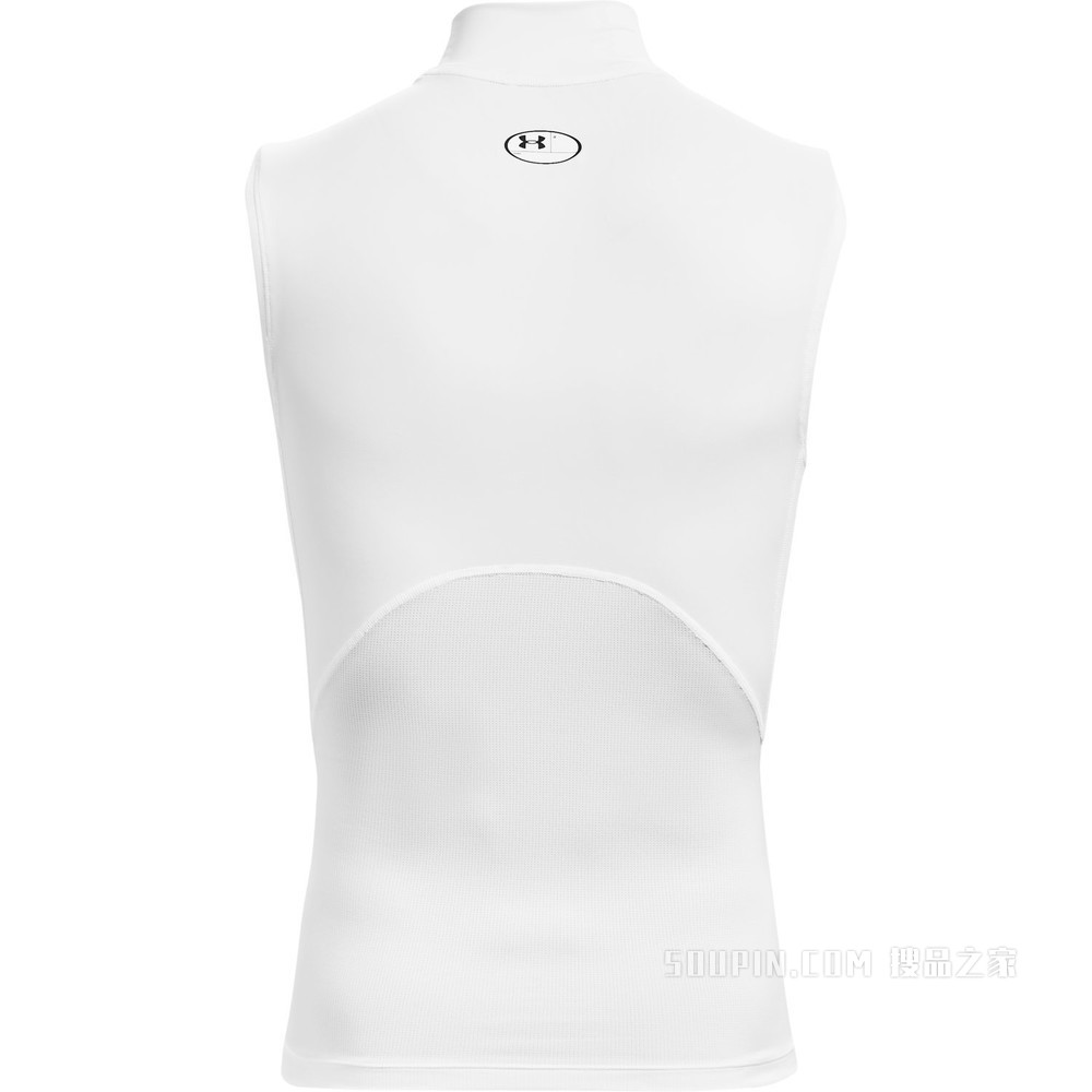男士UA HeatGear® Armour高领无袖T恤