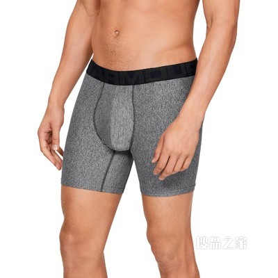 男士UA Tech Boxerjock 6英寸内裤