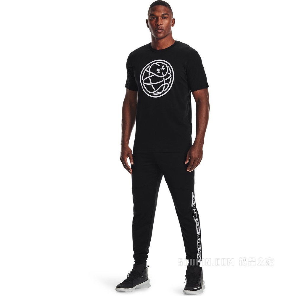男士UA Hoops Logo T恤