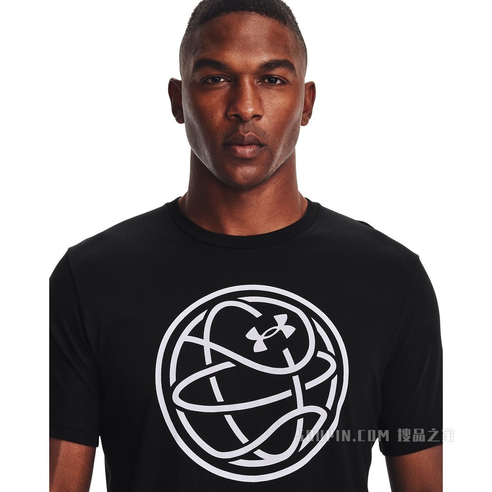 男士UA Hoops Logo T恤