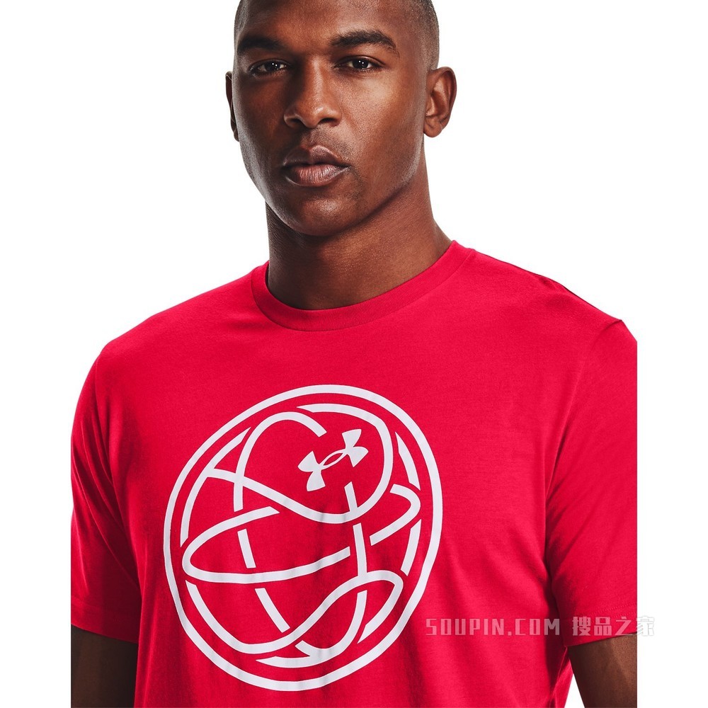 男士UA Hoops Logo T恤