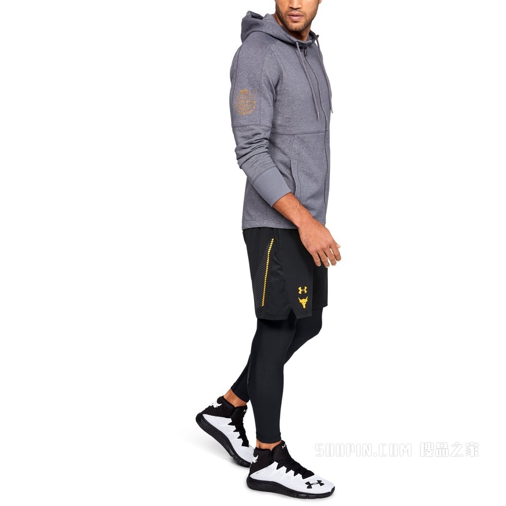 男士UA HeatGear® Armour强力伸缩型紧身裤