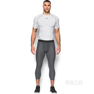 男士UA HeatGear® Armour强力伸缩型紧身裤