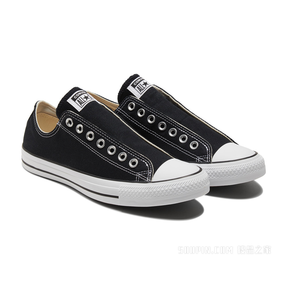 【男女同款】Chuck Taylor All Star Slip 中性 黑色/白色/黑色