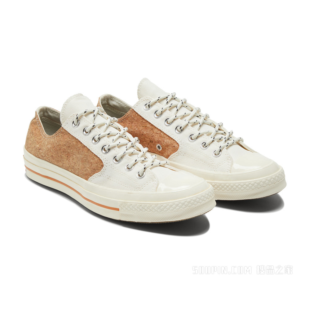 【男女同款】Chuck 70 中性 白色/黄色