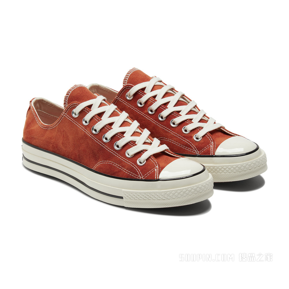 【男女同款】Chuck 70 中性 树皮红/米黄色