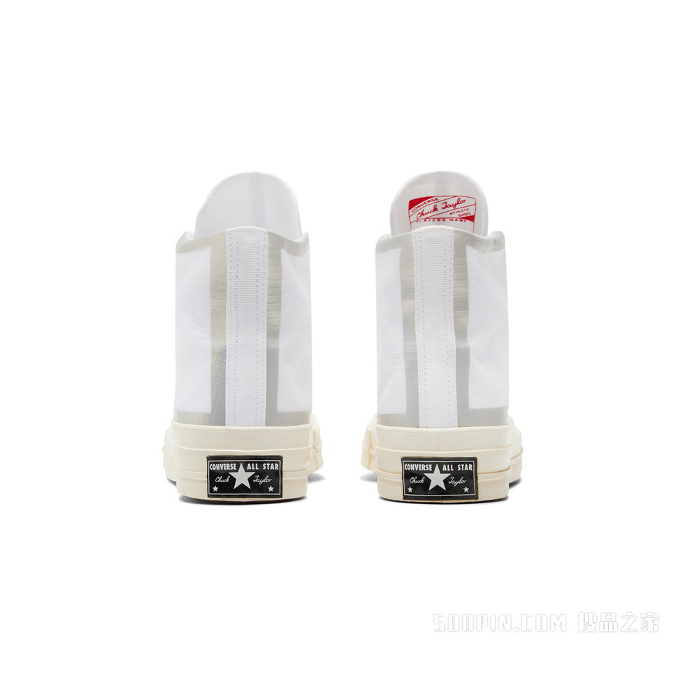 【男女同款】Chuck 70 Tape Seam 中性 白色/银色