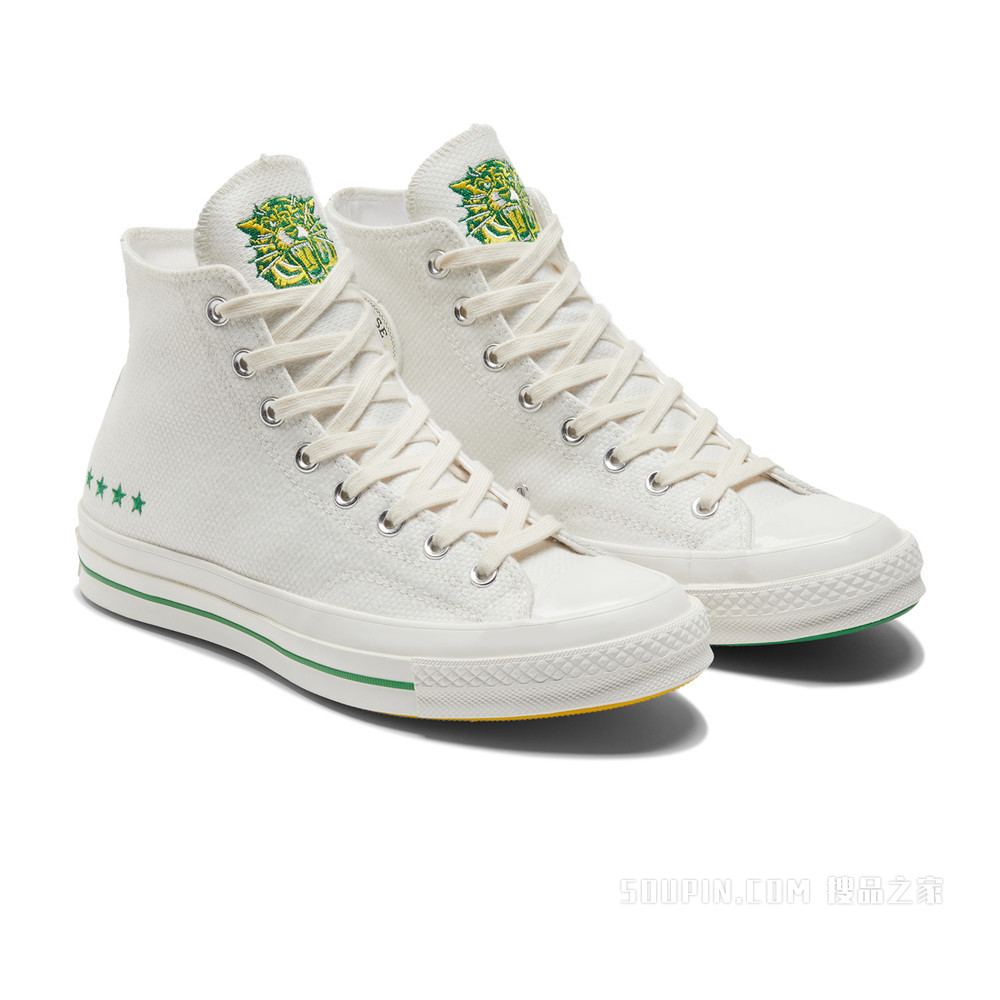 【男女同款】Chuck 70 中性 白/绿