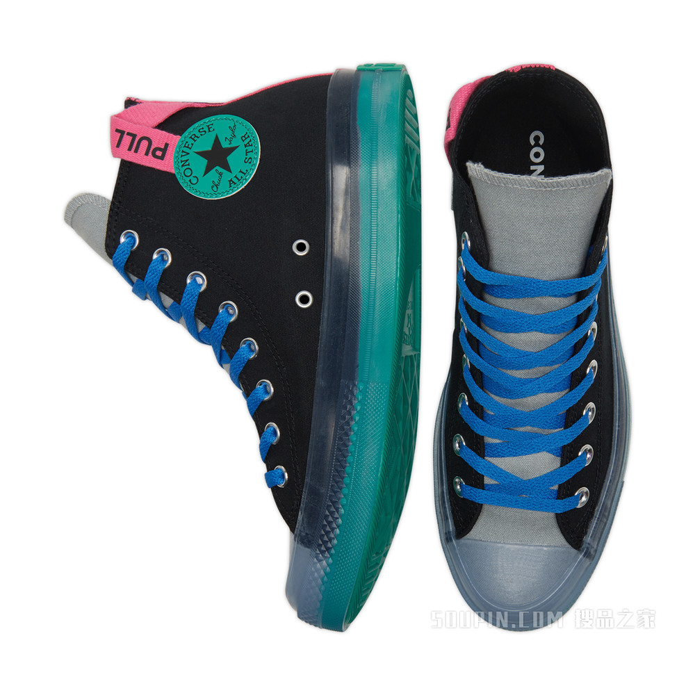 【男女同款】Chuck Taylor All Star CX 中性 黑/绿/粉