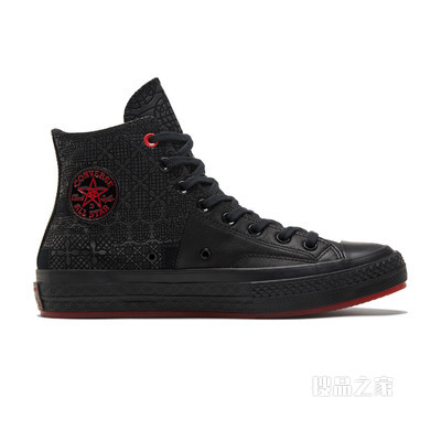 【男女同款】Chuck 70 High Top 中性 黑/深灰黑色