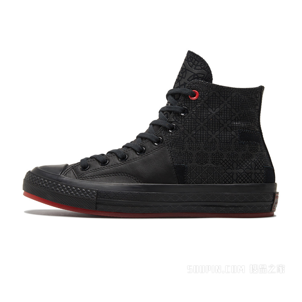 【男女同款】Chuck 70 High Top 中性 黑/深灰黑色
