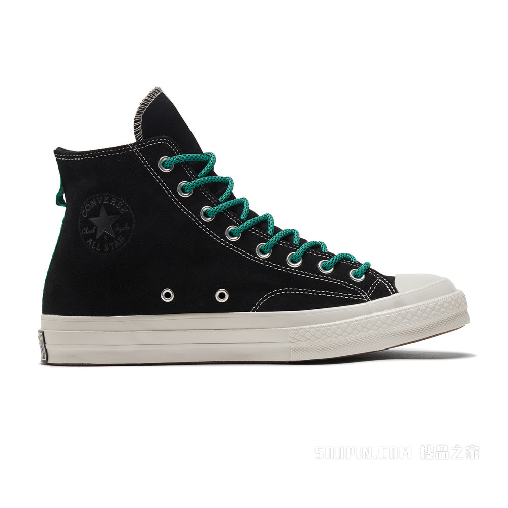 【男女同款】Chuck 70 中性 黑/绿色