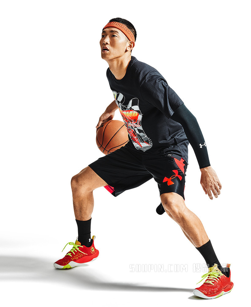 男士UA Hoops Finish Line T恤