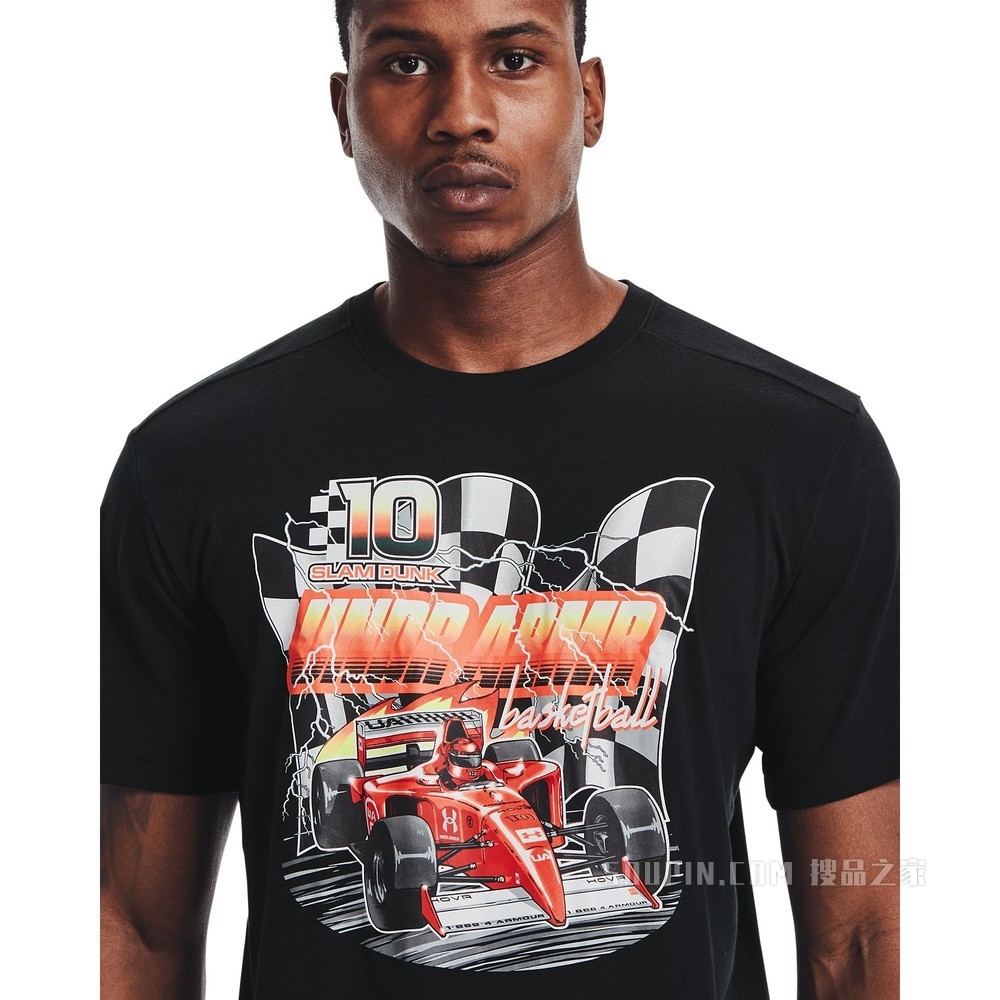 男士UA Hoops Finish Line T恤