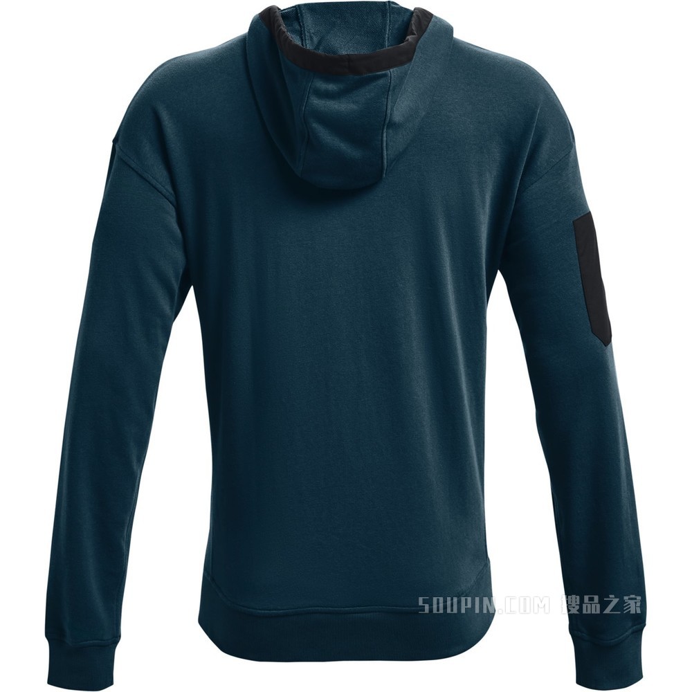 男士UA Rival Terry Scribble全拉链运动上衣