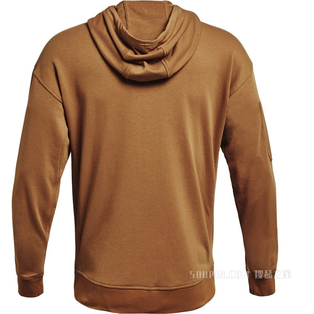 男士UA Rival Terry Scribble全拉链运动上衣