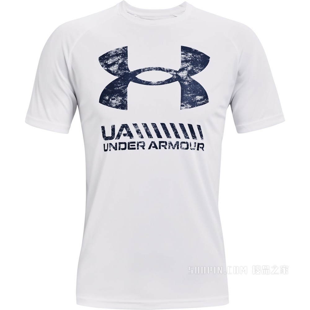 男士UA Velocity Graphic Logo短袖T恤