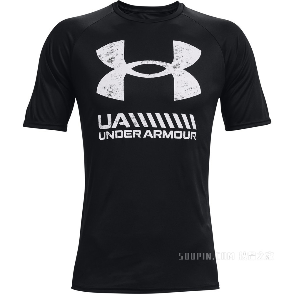 男士UA Velocity Graphic Logo短袖T恤