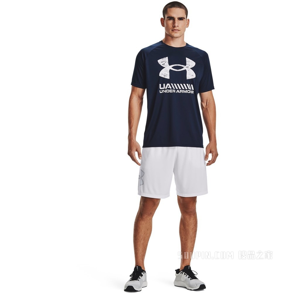 男士UA Velocity Graphic Logo短袖T恤