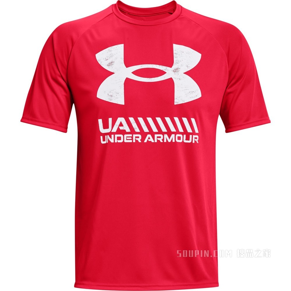 男士UA Velocity Graphic Logo短袖T恤