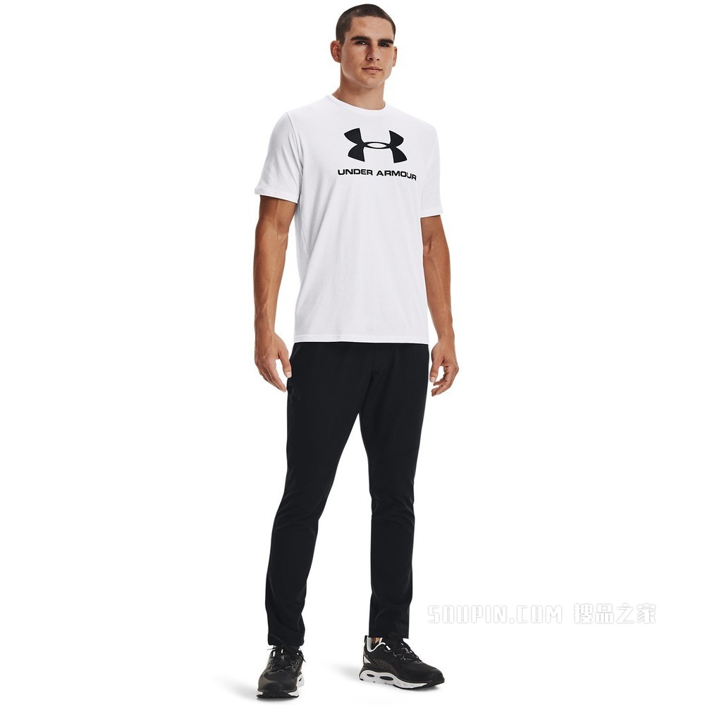 男士UA Sportstyle Logo短袖T恤