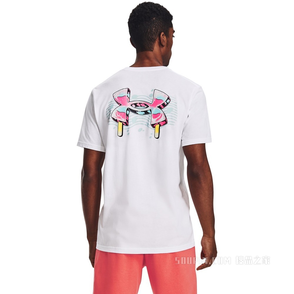 男士UA Ice Cream Logo短袖T恤