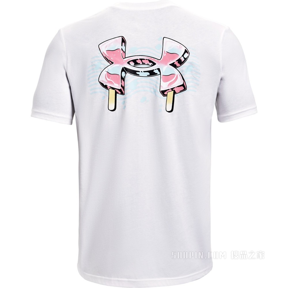 男士UA Ice Cream Logo短袖T恤
