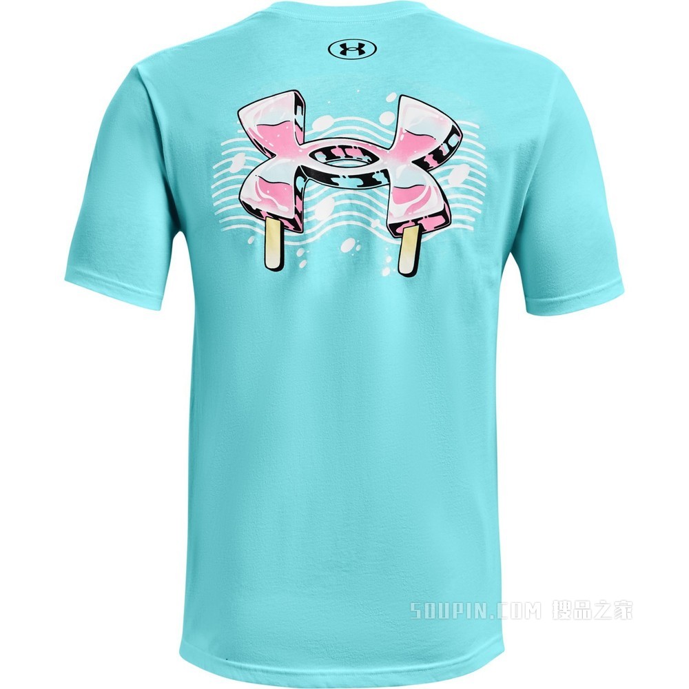 男士UA Ice Cream Logo短袖T恤