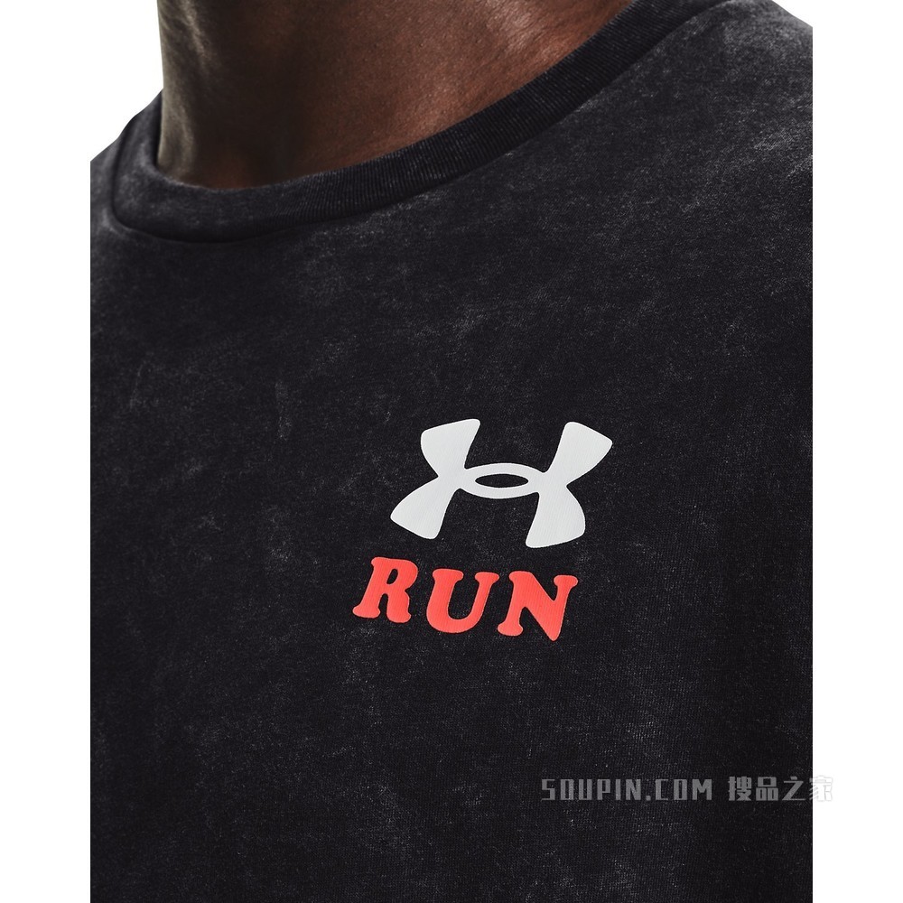 男士UA Keep Weird KOR跑步短袖T恤