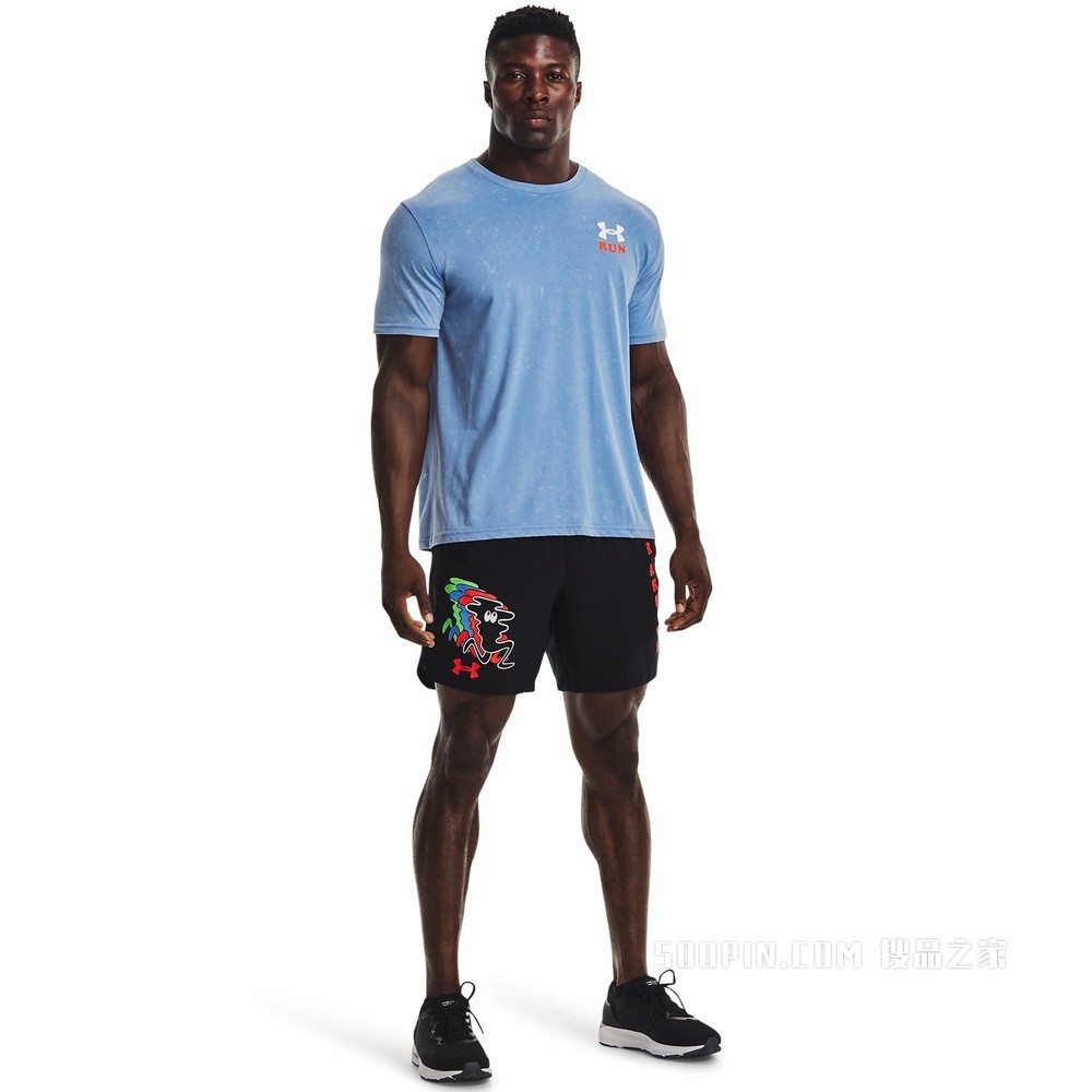 男士UA Keep Weird KOR跑步短袖T恤
