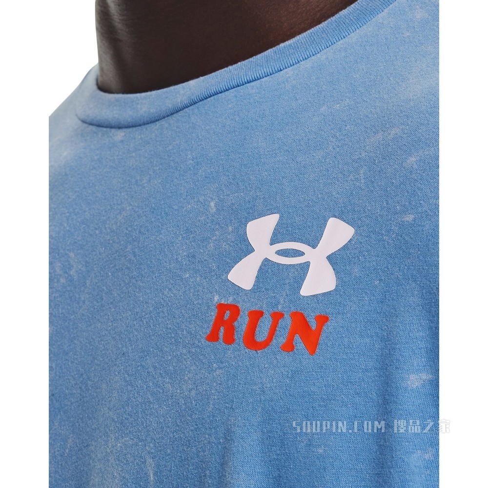 男士UA Keep Weird KOR跑步短袖T恤