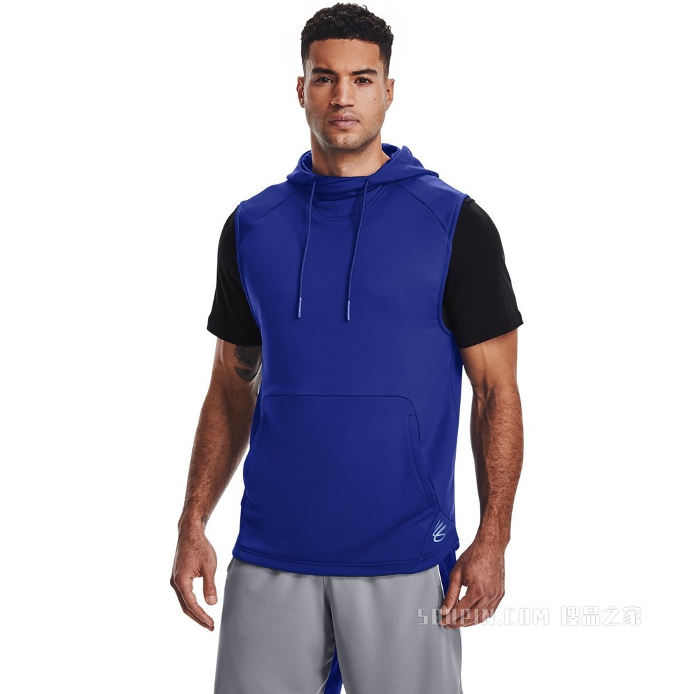 男士库里Curry UNDRTD无袖连帽上衣