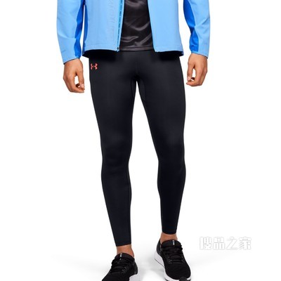 男士UA Qualifier Speedpocket Perforated紧身裤