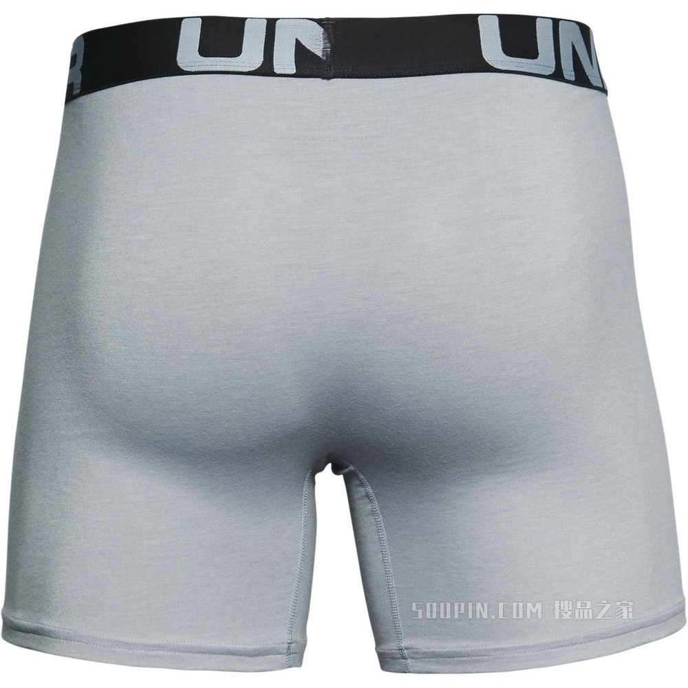 男士Charged Cotton® Boxerjock 6英寸内裤—3条装