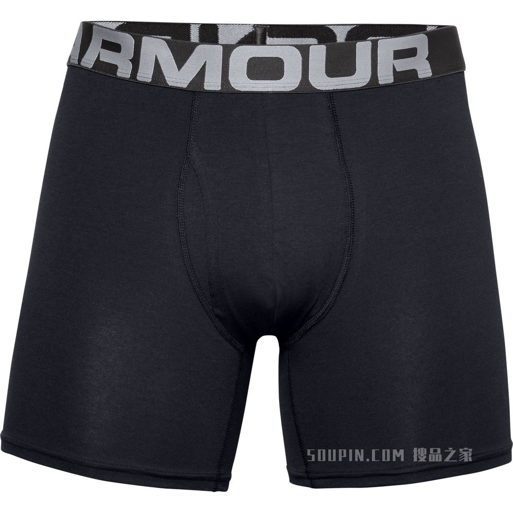 男士Charged Cotton® Boxerjock 6英寸内裤—3条装