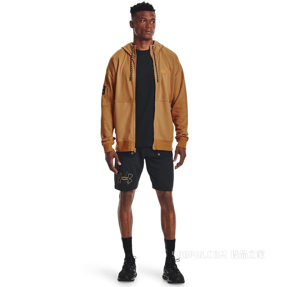 男士UA Rival Terry Scribble短裤