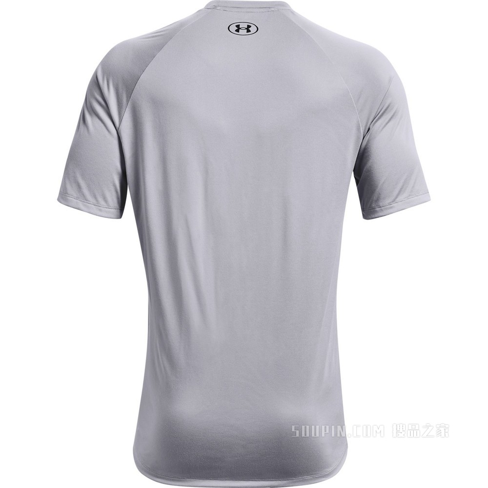 男士UA Tech 2.0 Vertical Wordmark短袖T恤