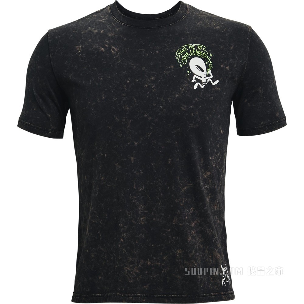 男士UA Your Face Off Flying跑步短袖T恤