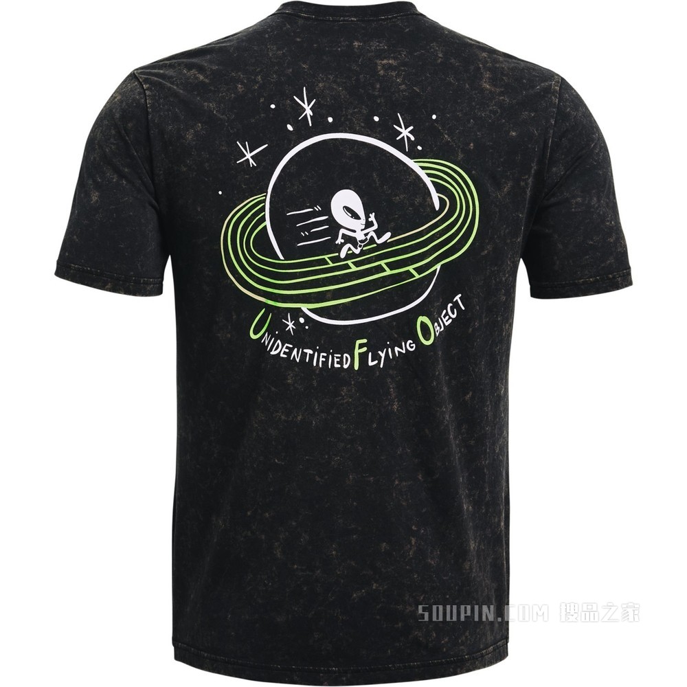 男士UA Your Face Off Flying跑步短袖T恤