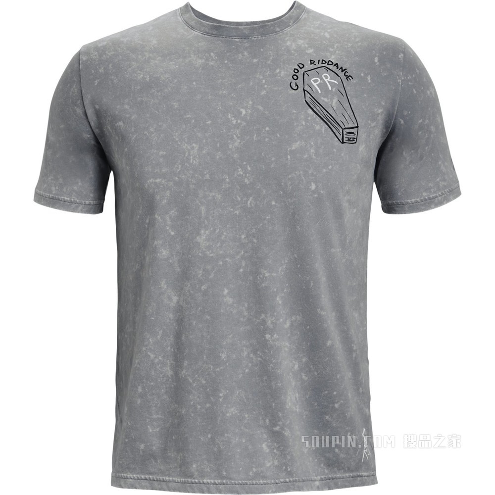 男士UA Your Face Off Dust跑步短袖T恤